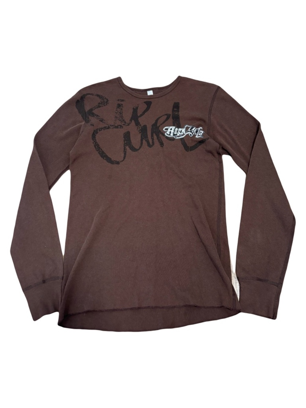 Rip Curl Brown Long Sleeve Graphic Tee